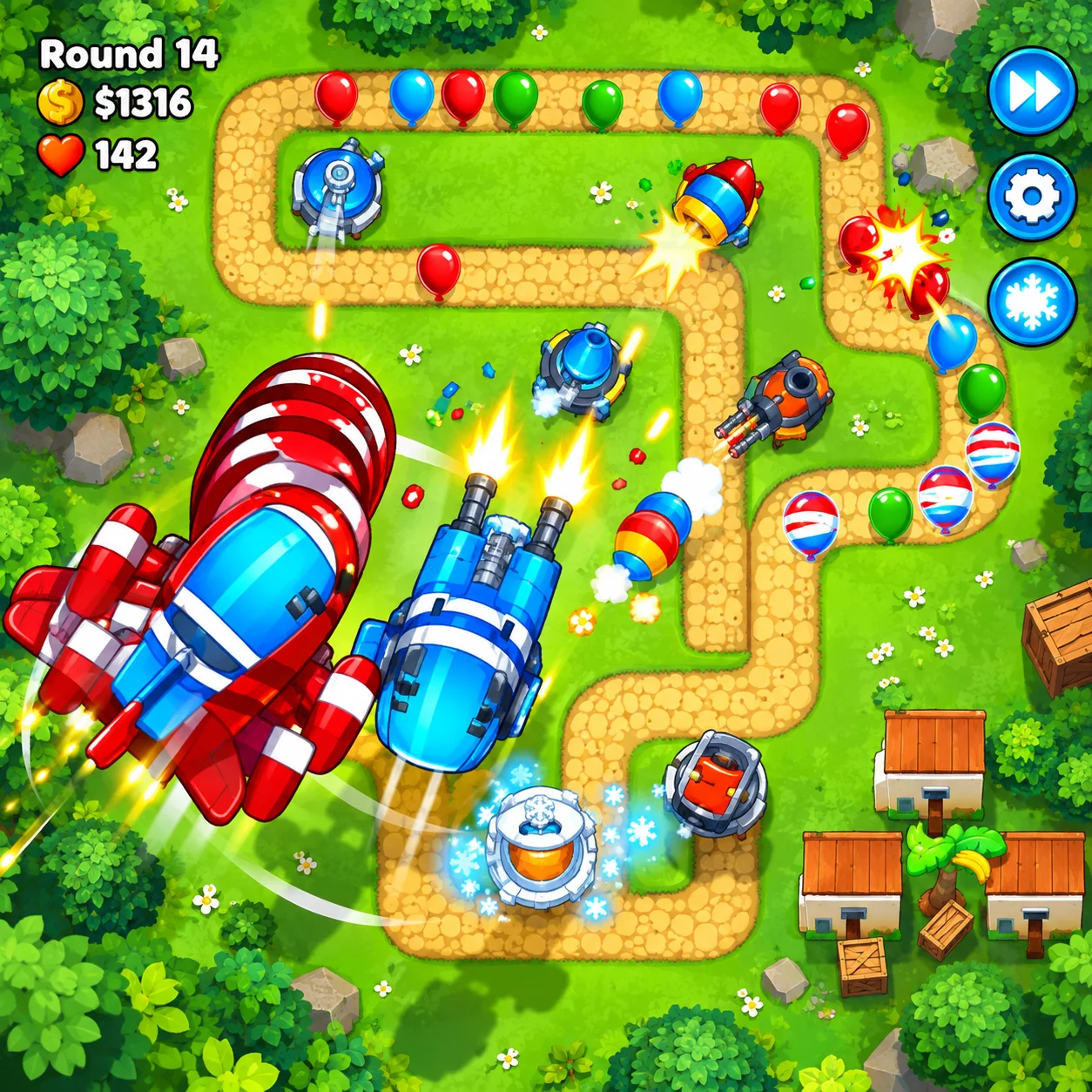 Bloons Tower Defense 1