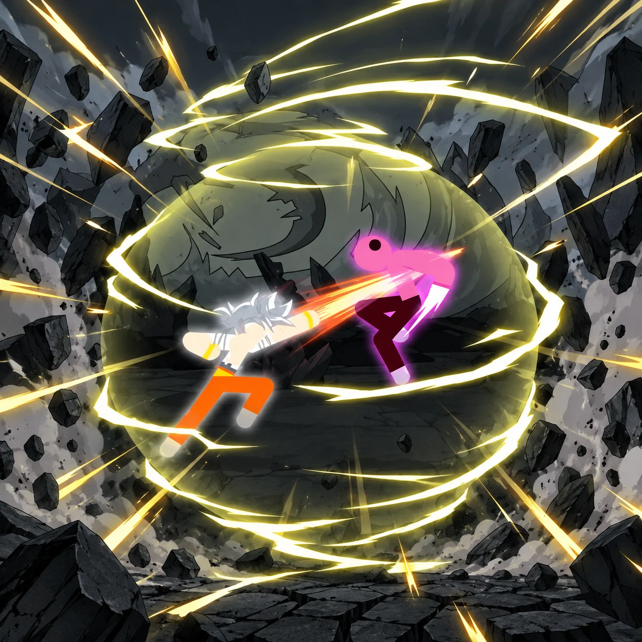 Stickman Dragon Fight